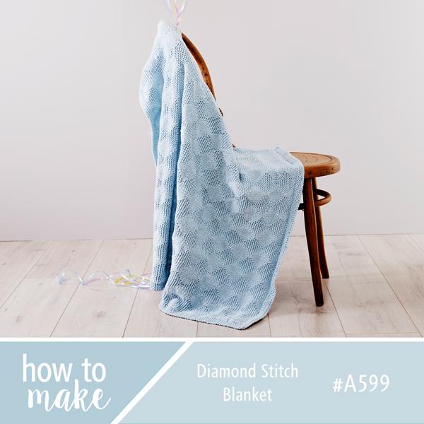 A599 Diamond Stitch Blanket