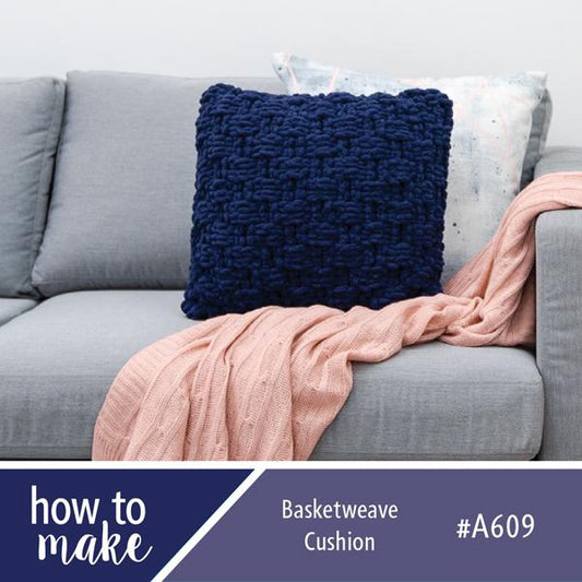 A609 Loopz Basketweave Cushion