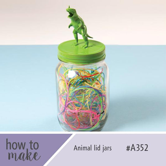 A352 Animal Lid Jars