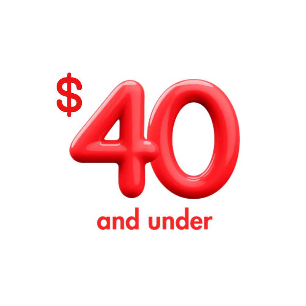 $40 & Under