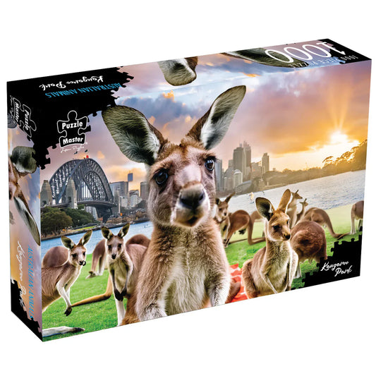 1000-Piece Jigsaw Puzzle, Kangaroo Park