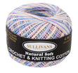 Sullivans Crochet and Knitting Yarn 4ply, 50g Cotton Yarn
