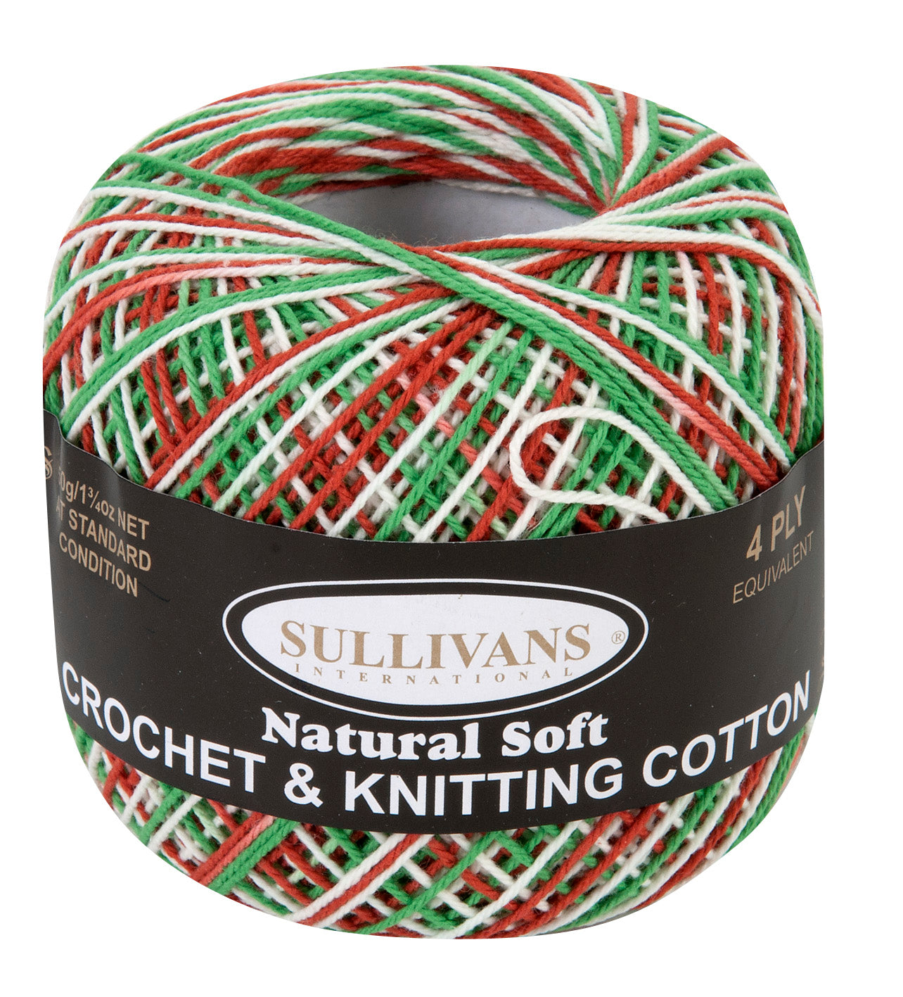 Sullivans Crochet & Knitting Yarn, 4ply- 50g Cotton Yarn