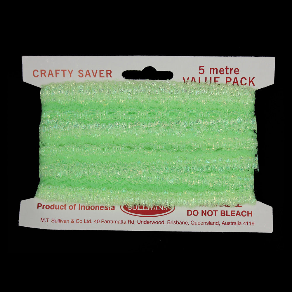 Sullivans Opal Lace Eyelet, 35mmx5m