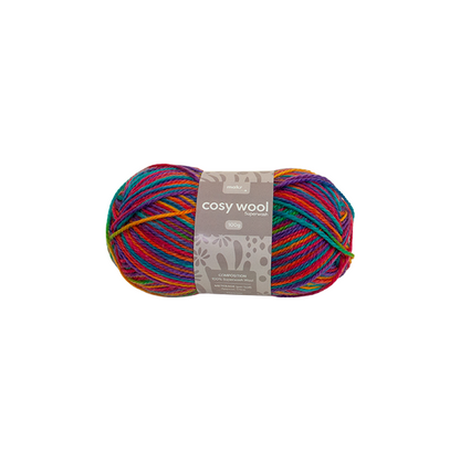 Makr Cosy Wool Crochet & Knitting Yarn 8ply, 100g Wool Yarn