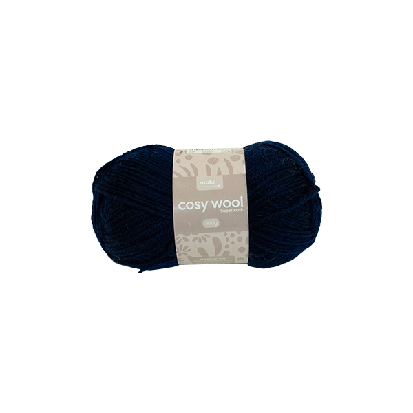 Makr Cosy Wool Crochet & Knitting Yarn 8ply, 100g Wool Yarn