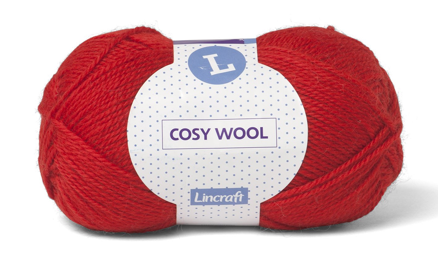 Lincraft Cosy Wool Crochet & Knitting Yarn 8ply, 100g Wool Yarn