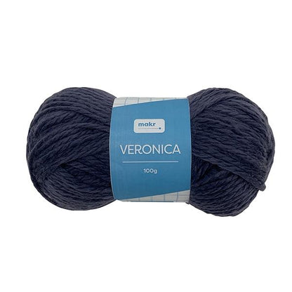 Makr Veronica Crochet & Knitting Yarn, 100g Acrylic Yarn