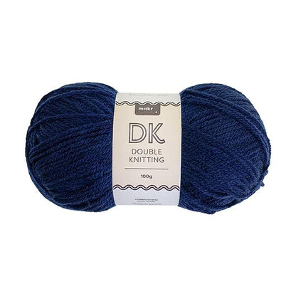 Makr DK 8ply Crochet & Knitting Yarn, 100g Acrylic Yarn