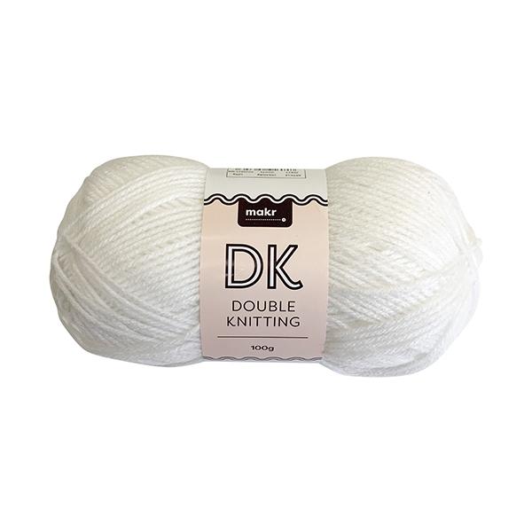 Makr DK 8ply Crochet & Knitting Yarn, 100g Acrylic Yarn
