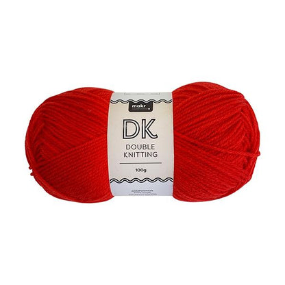 Makr DK 8ply Crochet & Knitting Yarn, 100g Acrylic Yarn