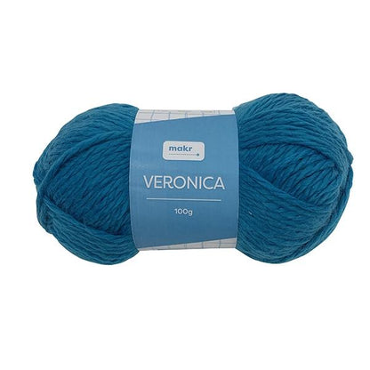 Makr Veronica Crochet & Knitting Yarn, 100g Acrylic Yarn