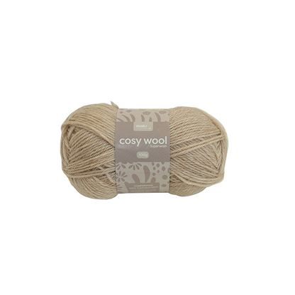 Makr Cosy Wool Crochet & Knitting Yarn 8ply, 100g Wool Yarn