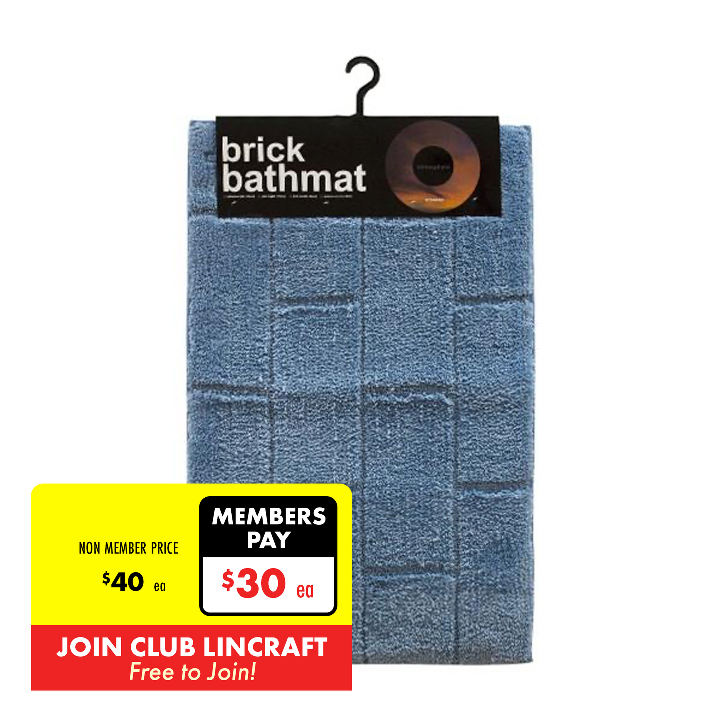 Atmosphere Bath Mat, 50 x 80cm