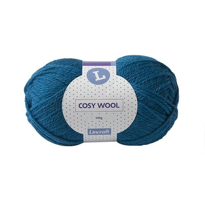 Lincraft Cosy Wool Crochet & Knitting Yarn 8ply, 100g Wool Yarn