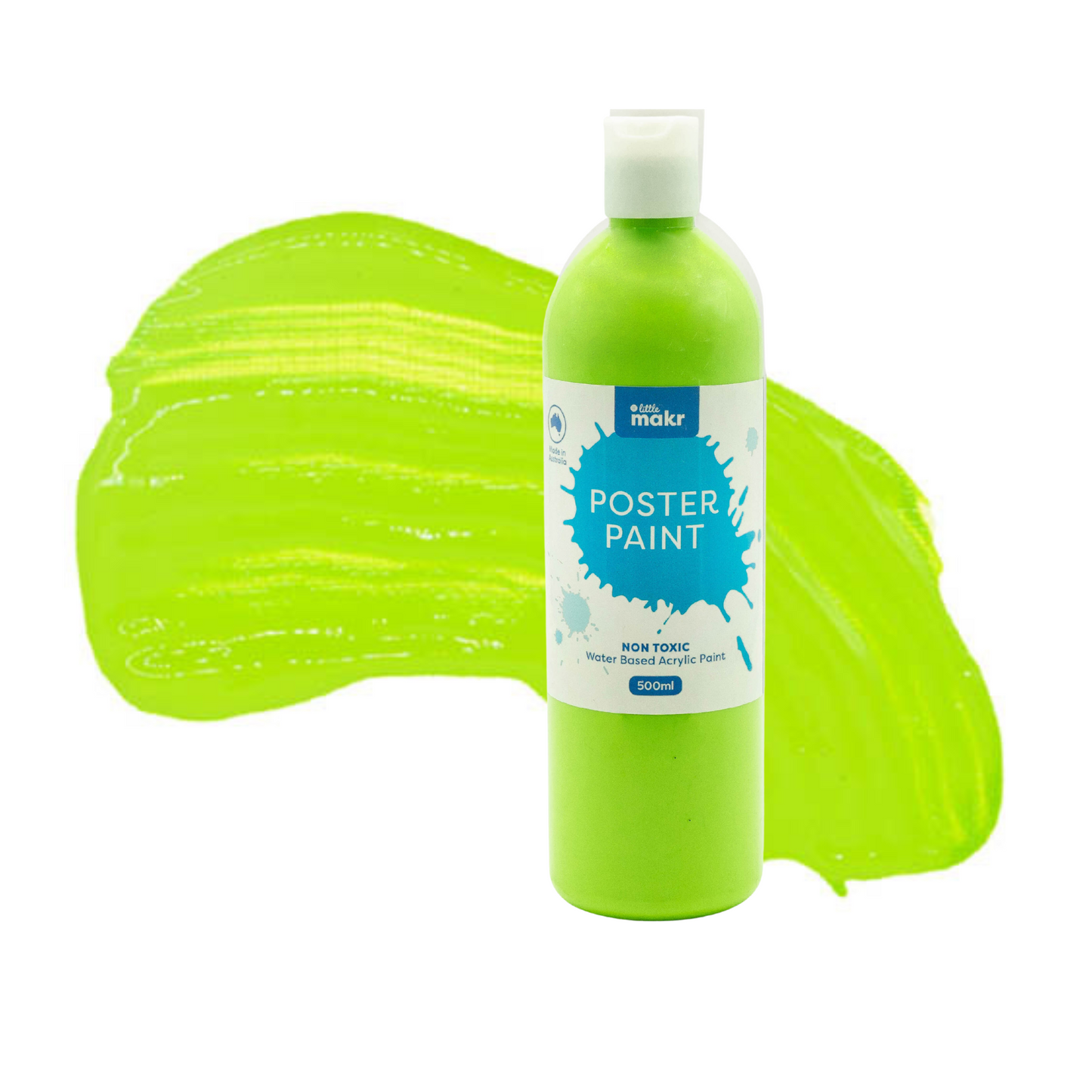 Little Makr Poster Paint, Lime- 500ml