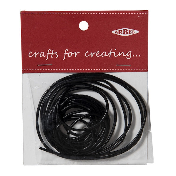 Arbee Leather Thonging, 2mm Flat Brown- 2m