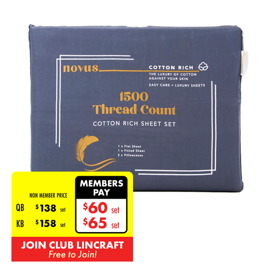 Novus 1500TC Sheet Set