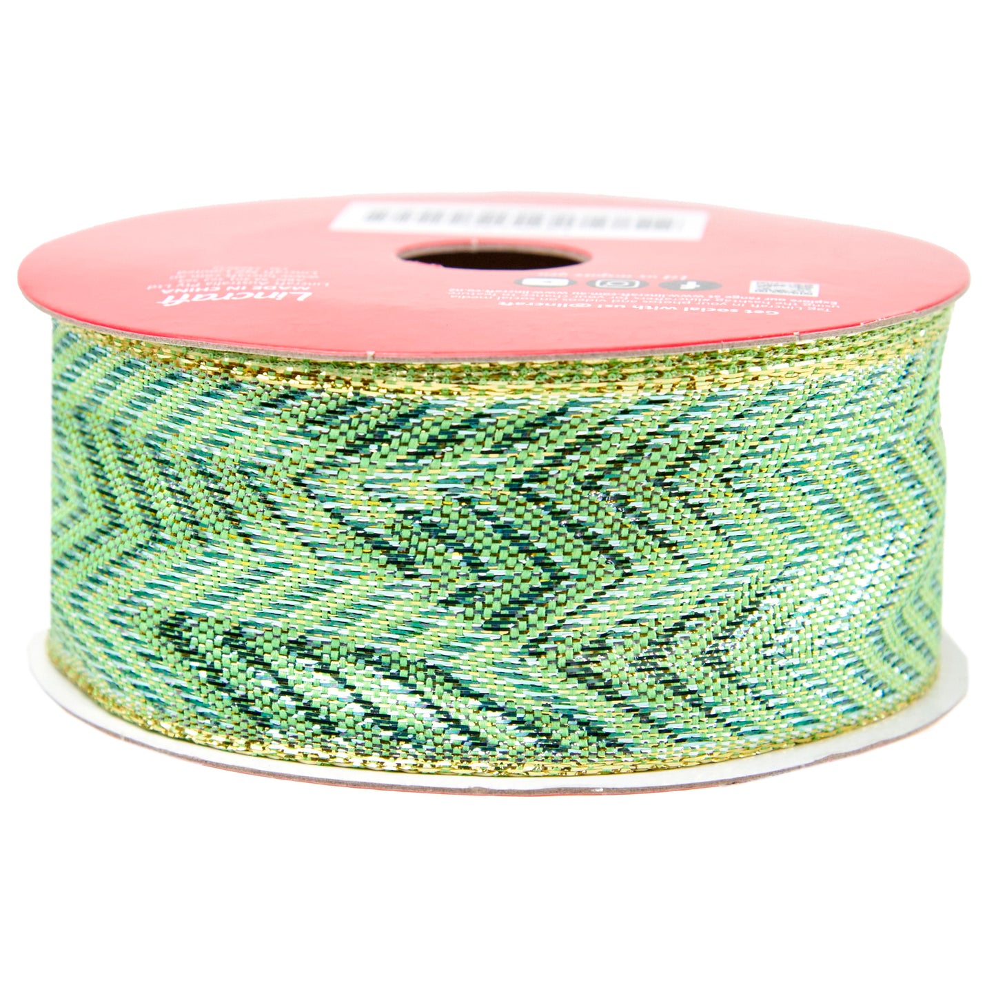 Christmas Ribbon, Green- 1.5x9m