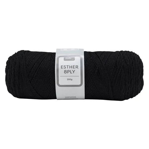 Makr Esther 8ply Crochet & Knitting Yarn, 200g Polyester Yarn