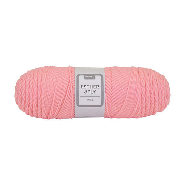 Makr Esther 8ply Crochet & Knitting Yarn, 200g Polyester Yarn