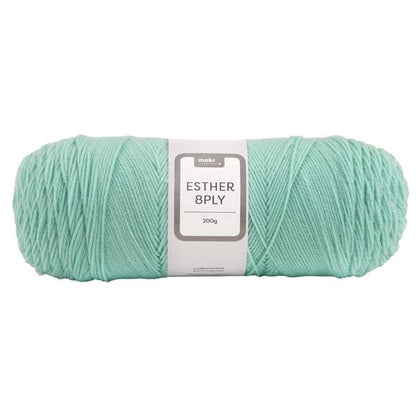 Makr Esther 8ply Crochet & Knitting Yarn, 200g Polyester Yarn