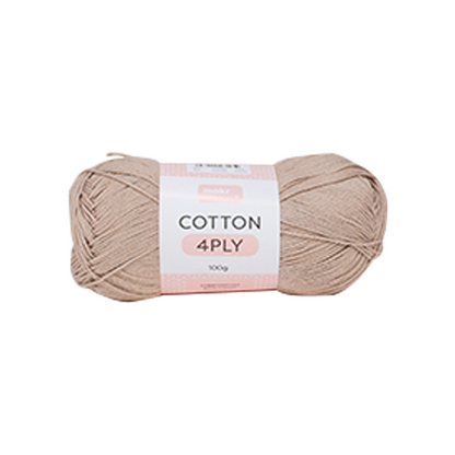 Makr Cotton 4ply Crochet & Knitting Yarn, 100g Cotton Yarn