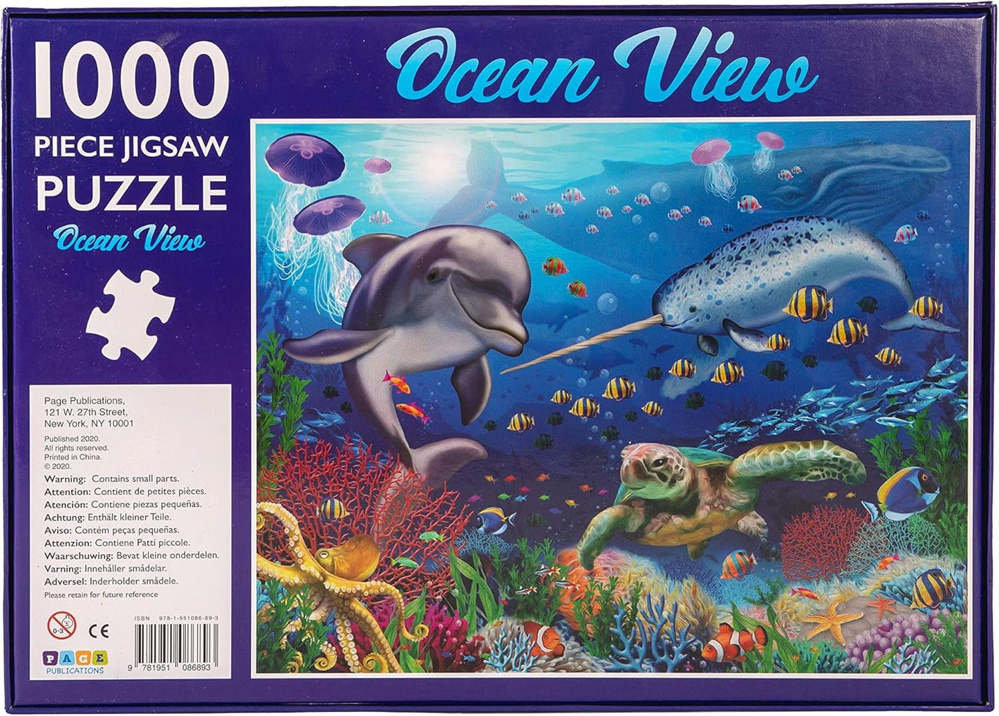 Ocean View Jigsaw Puzzle, 1000-Piece