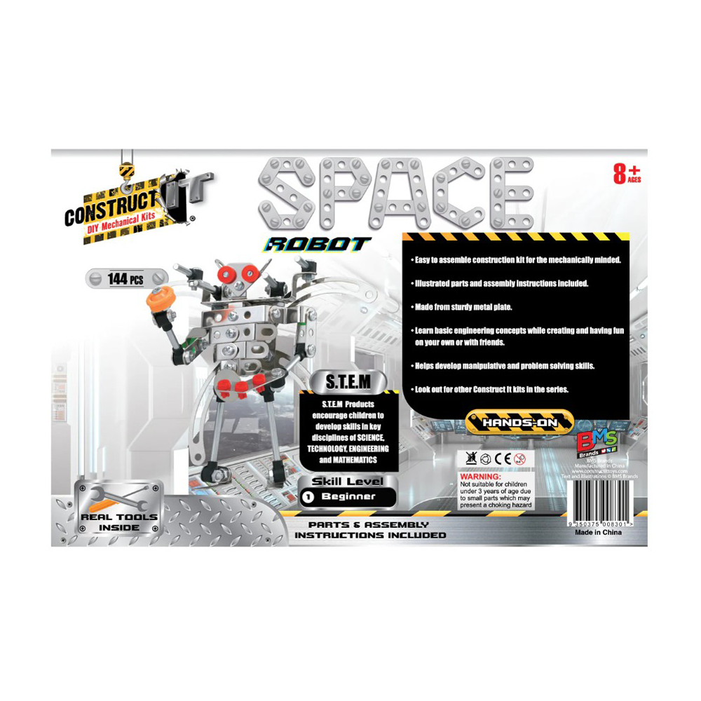 Construct It Space Robot- 144pce