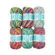 Makr Harlequin Crochet & Knitting Yarn, 100g Acrylic Wool Yarn