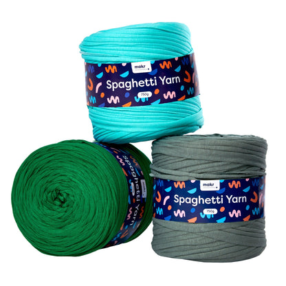 Makr Spaghetti Crochet & Knitting Yarn, 750g