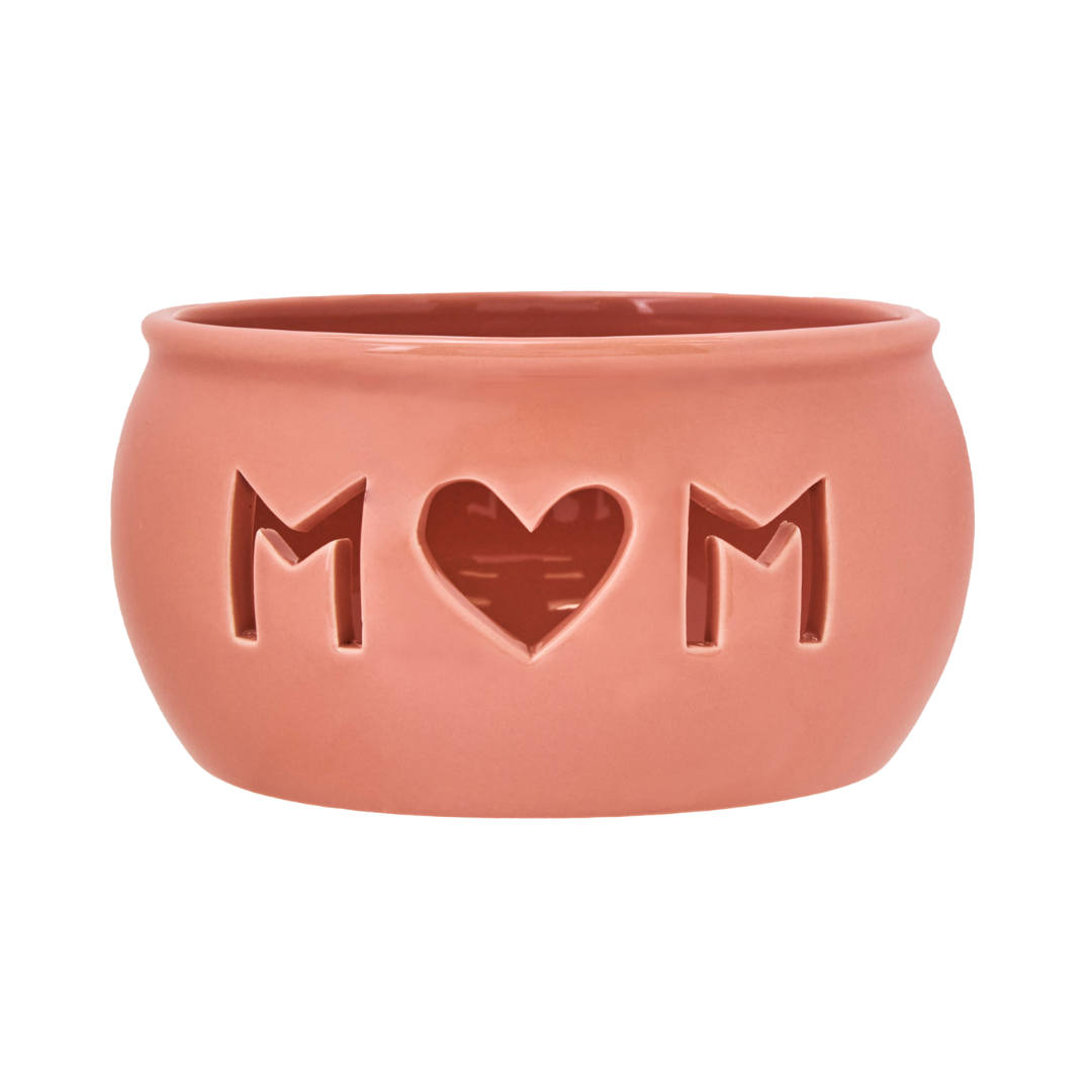 Ceramic Mum Design Yarn Bowl