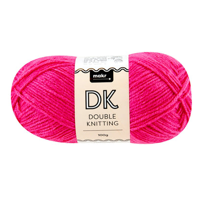 Makr DK 8ply Crochet & Knitting Yarn, 100g Acrylic Yarn