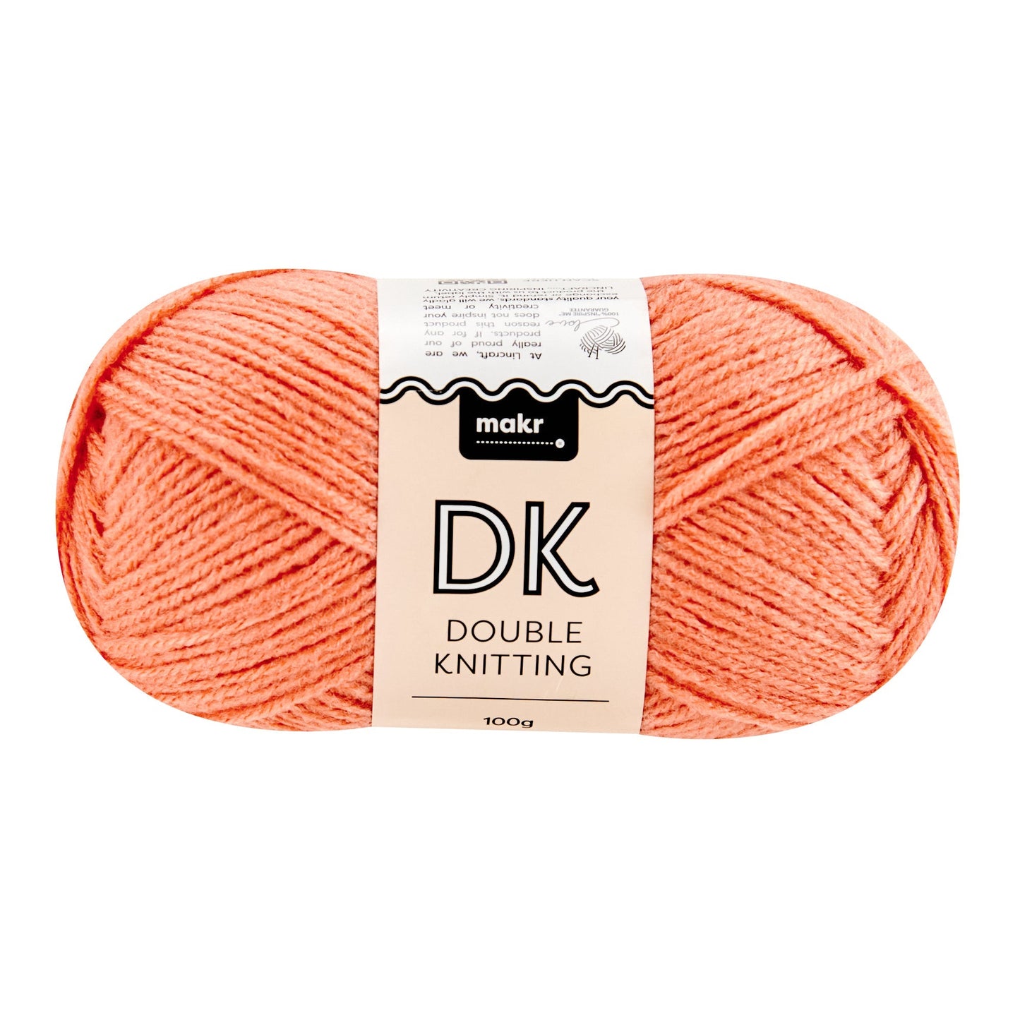 Makr DK 8ply Crochet & Knitting Yarn, 100g Acrylic Yarn