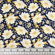 Craft Prints Fabric Arles Sunflowers, Navy Sunflowers- Width 112cm