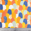 Cotton Craft Prints Fabric, Leaves Geo- Width 112cm