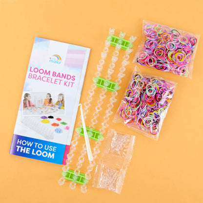 Little Makr Loom Bands Bracelet Kit, Over 1,000 Pieces