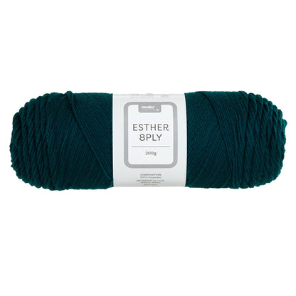 Makr Esther 8ply Crochet & Knitting Yarn, 200g Polyester Yarn