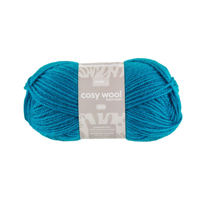 Makr Cosy Wool Crochet & Knitting Yarn 8ply, 100g Wool Yarn