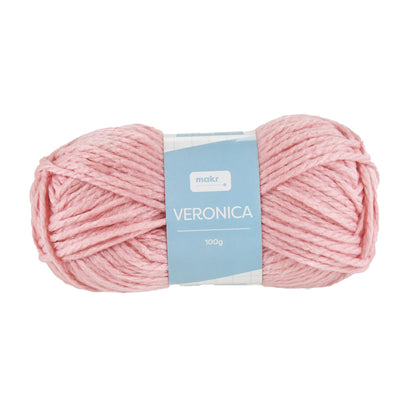 Makr Veronica Crochet & Knitting Yarn, 100g Acrylic Yarn