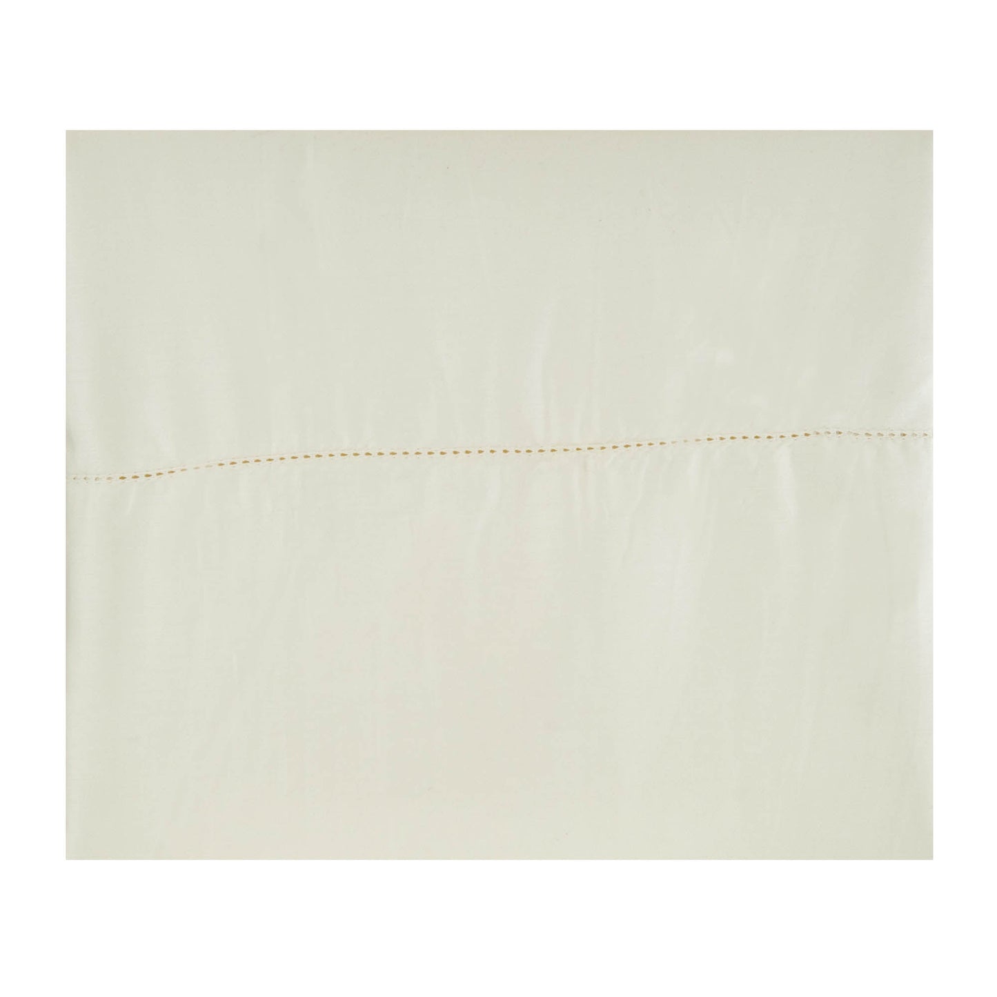 Hem Stitch Collection 500TC Cotton Quilt Cover Set, Ivory