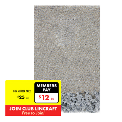 Formr Cotton Throws, Diagonal- 130 x 170cm