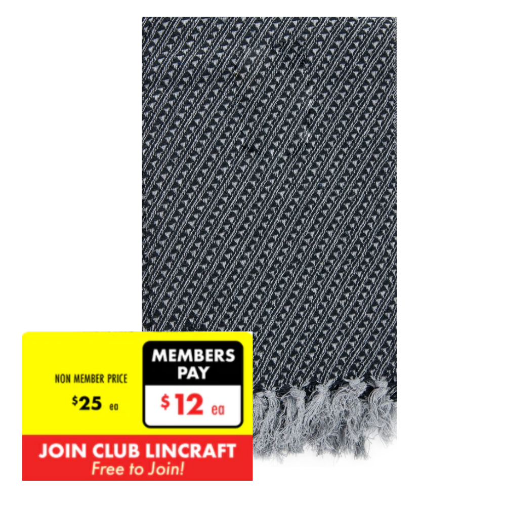 Formr Cotton Throws, Diagonal- 130 x 170cm