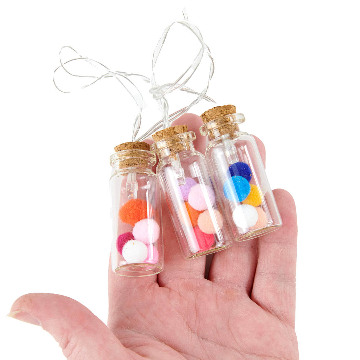 Christmas String Bottle Light 1.65m- 10pk
