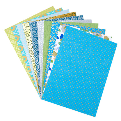 Makr Handmade Papers, Cool & Cozy- 10pk
