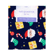 Christmas Print Cotton Fat Quarters, Santa & Gifts- 50cmx55cm