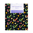 Christmas Print Cotton Fat Quarters, Multi Candy Canes- 50cmx55cm