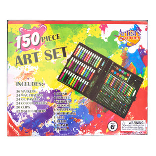 Colour Block Mixed Media Art Set - 73pc