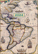 2024 Flexi Diary, Antique Maps- A6