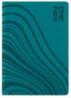 2024 Diary PU with Elastic P8.6 FSC Mix, Green- A5 DTP